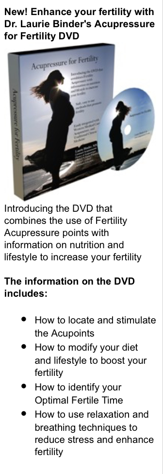 fertility acupressure points